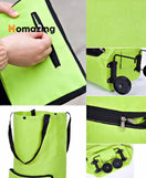 Folding Shopping Pull Cart Trolley Bag