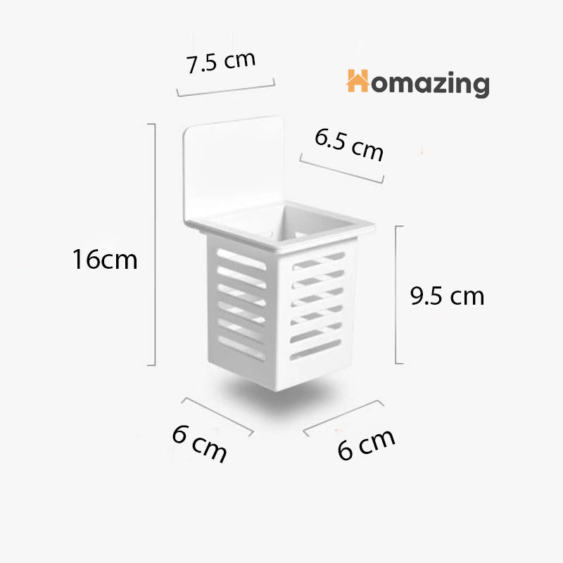 Kitchen Utensil Storage Holder Wall Mounted