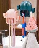 Wall Toothbrush Holder Cactus Shape