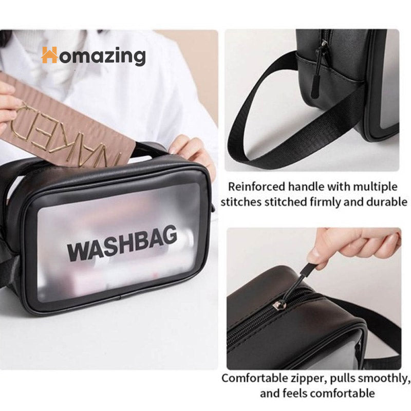 Transparent Cosmetic Wash Bag