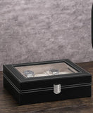 10 Slot Leather Watch Organizer Box