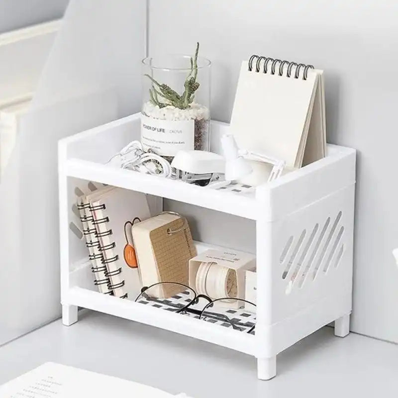 2 Layer Storage Organizer Shelf