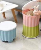 Round Stackable Storage Stool