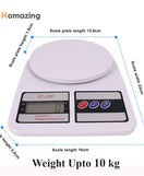 Kitchen Weight Scale Digital Upto 10 Kg Weight